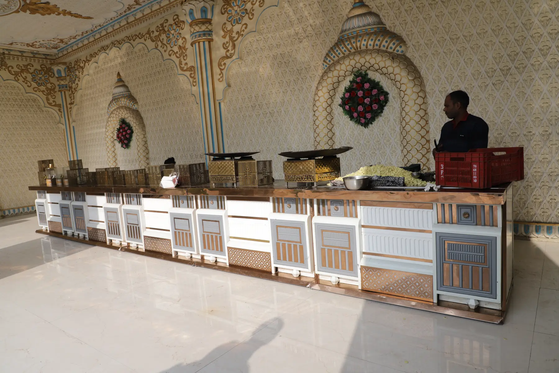 Corporate catering buffet by STH Events