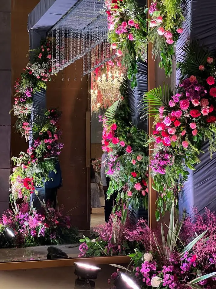 Floral styling detail by STH Events