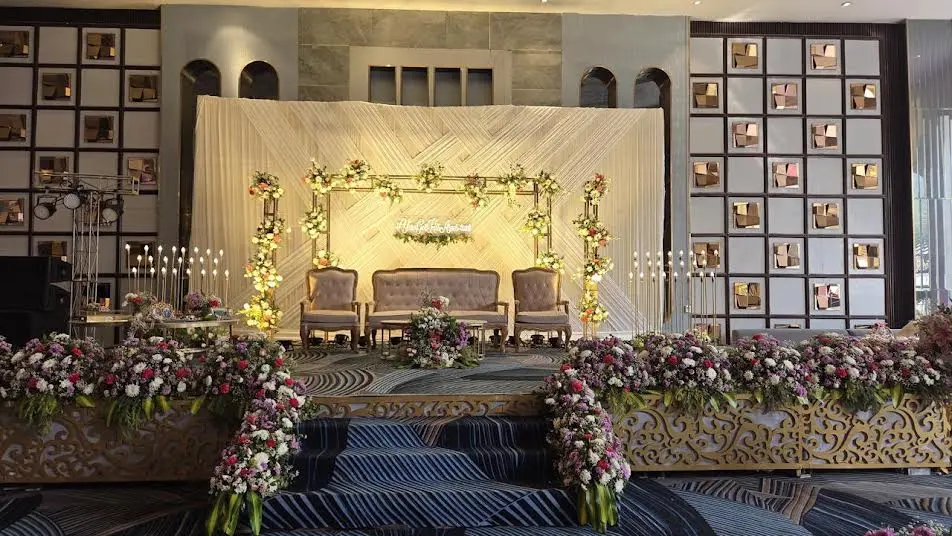 Wedding stage decoration by Shivam Tent House in Delhi NCR