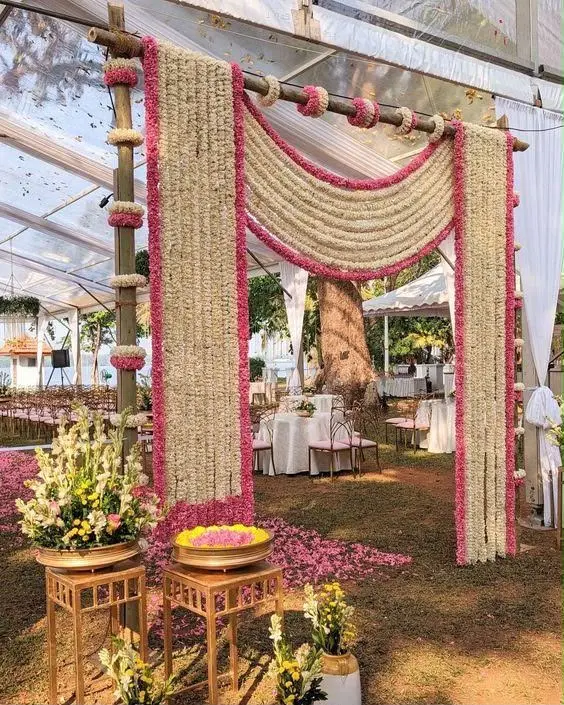 Wedding mandap decor by STH Events in Gurgaon